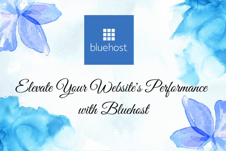 Elevate your Website's Performance with Bluehost